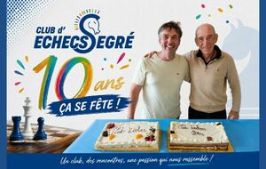 10 ans du Club d’échecs de Segré : une décennie de passion et de convivialité !