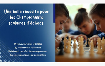 Une belle réussite pour les Championnats scolaires d’échecs