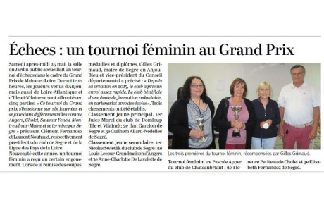 Grand prix tournoi féminin