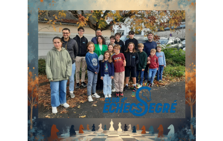 Le Club d’Échecs de Segré en force au Grand Prix d’Angers