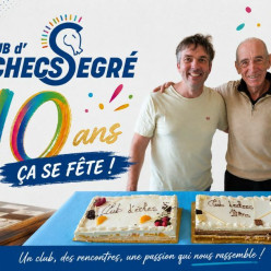 10 ans du Club d’échecs de Segré : une décennie de passion et de convivialité !